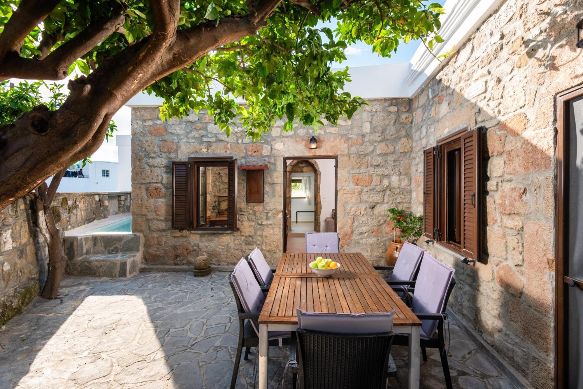 Villa Claudia In Lardos Extérieur photo